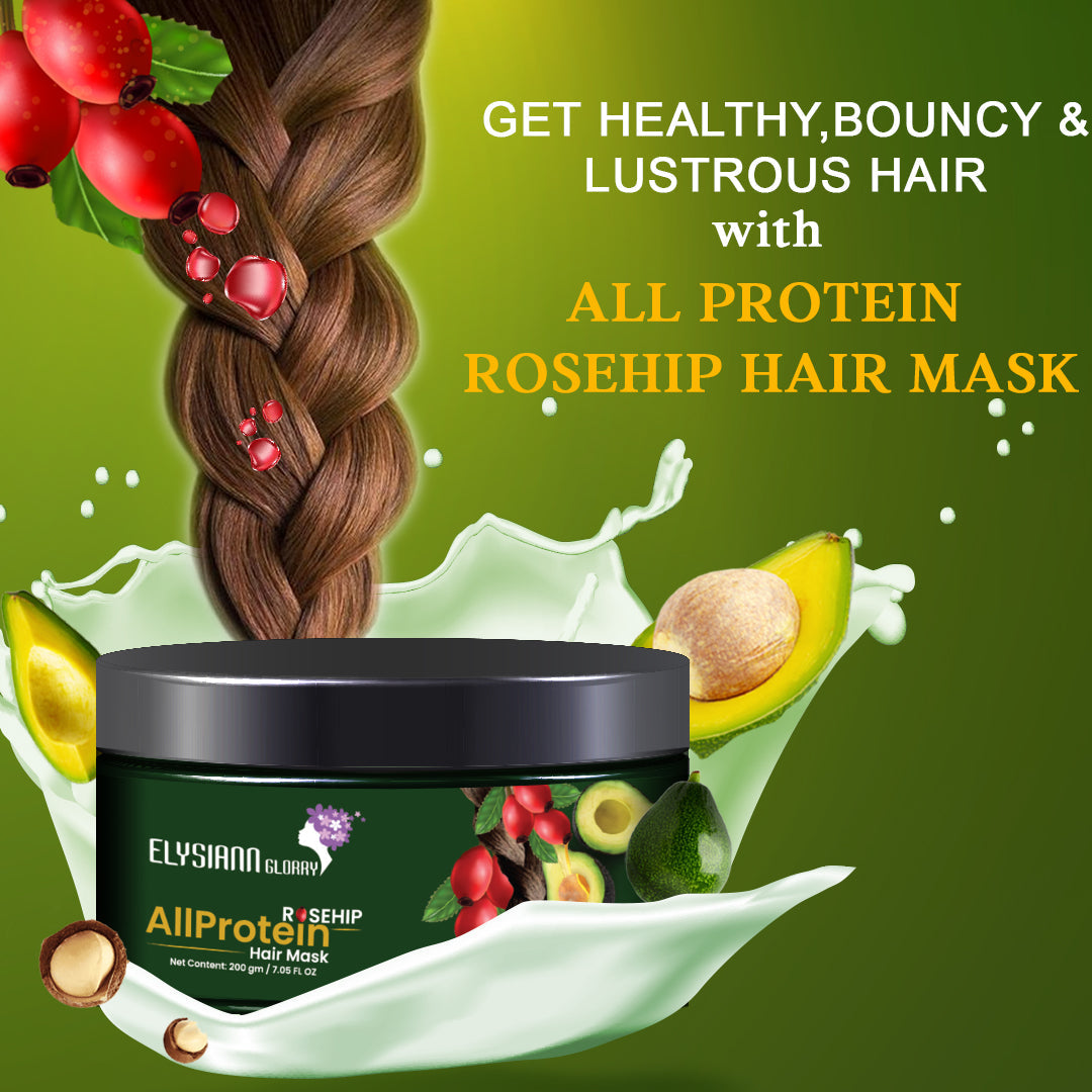 All Protein Rosehip Hair Mask Pack of 5