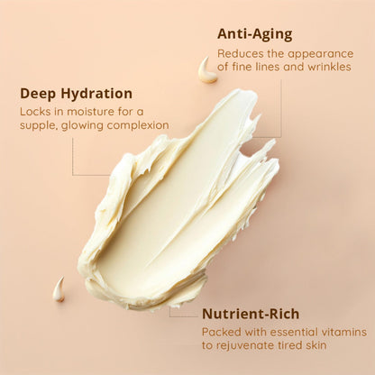 Advance Multi-Vitamin Moisture Cream Skin Food Enriched with- Vitamin A, B, C, D, E, K, OMEGA 3 & 6