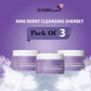 Nine Berry Cleansing Sherbet Pack of 3