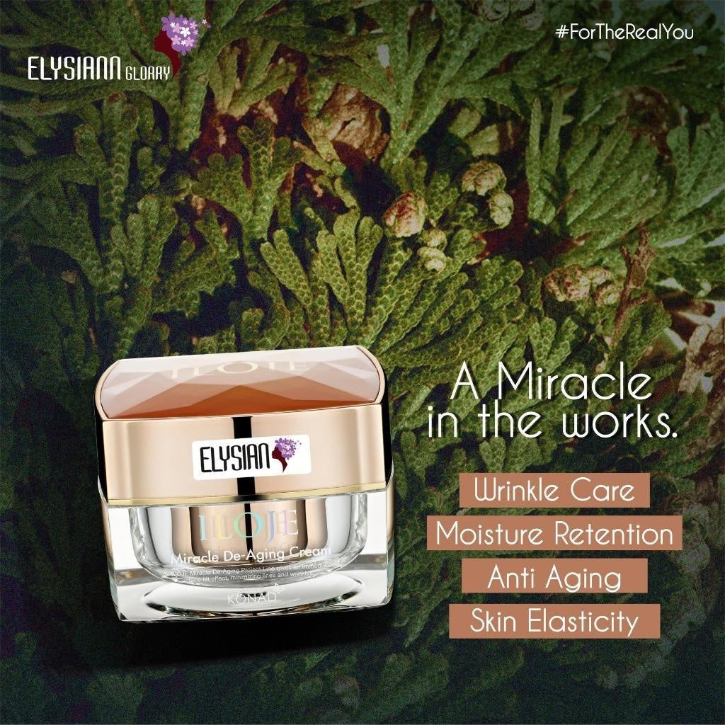 Elysiann Glorry Iloje Miracle De-Aging Cream