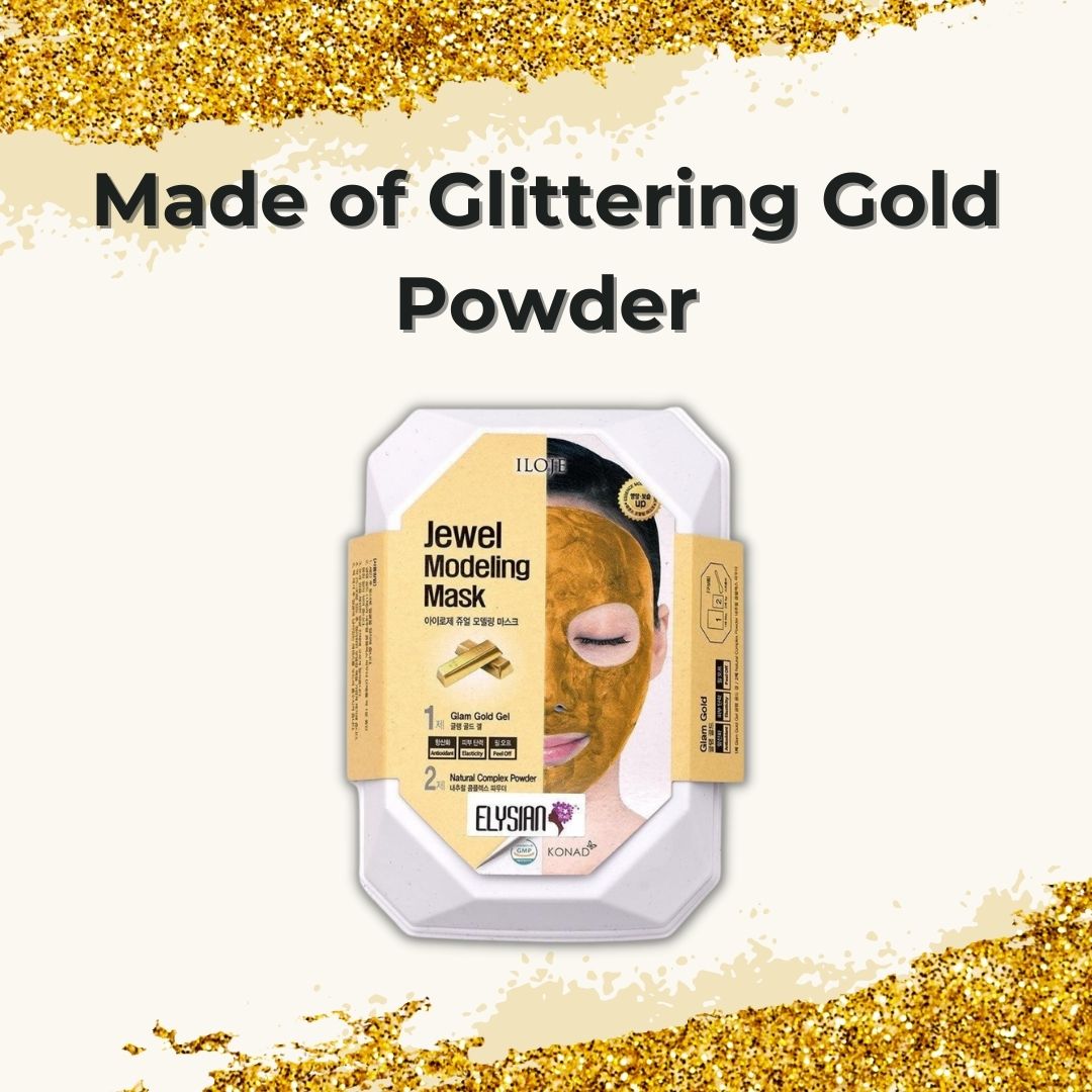 Jewel Modeling Mask (Glam Gold) - Anti Aging Pack