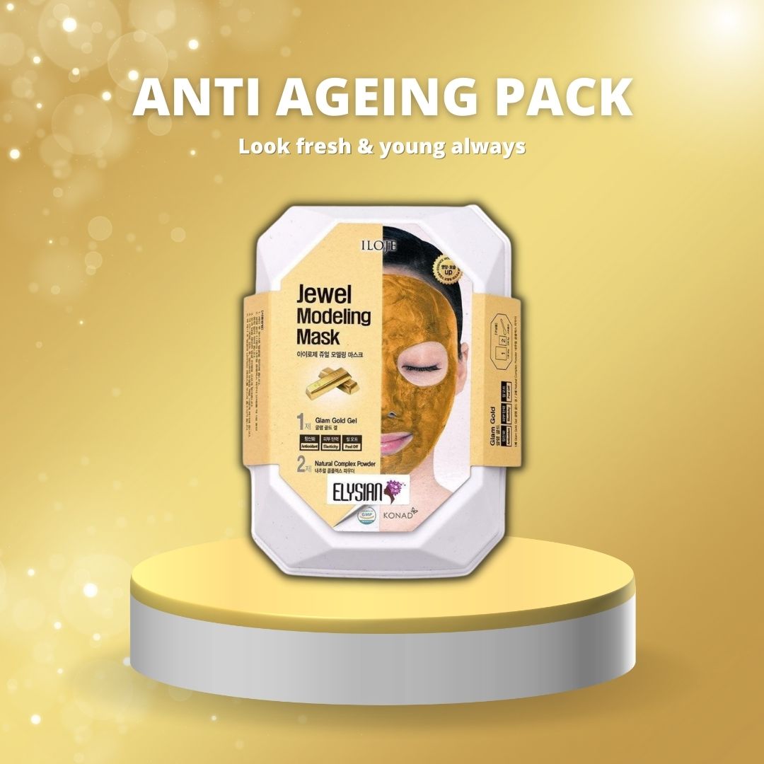 Jewel Modeling Mask (Glam Gold) - Anti Aging Pack