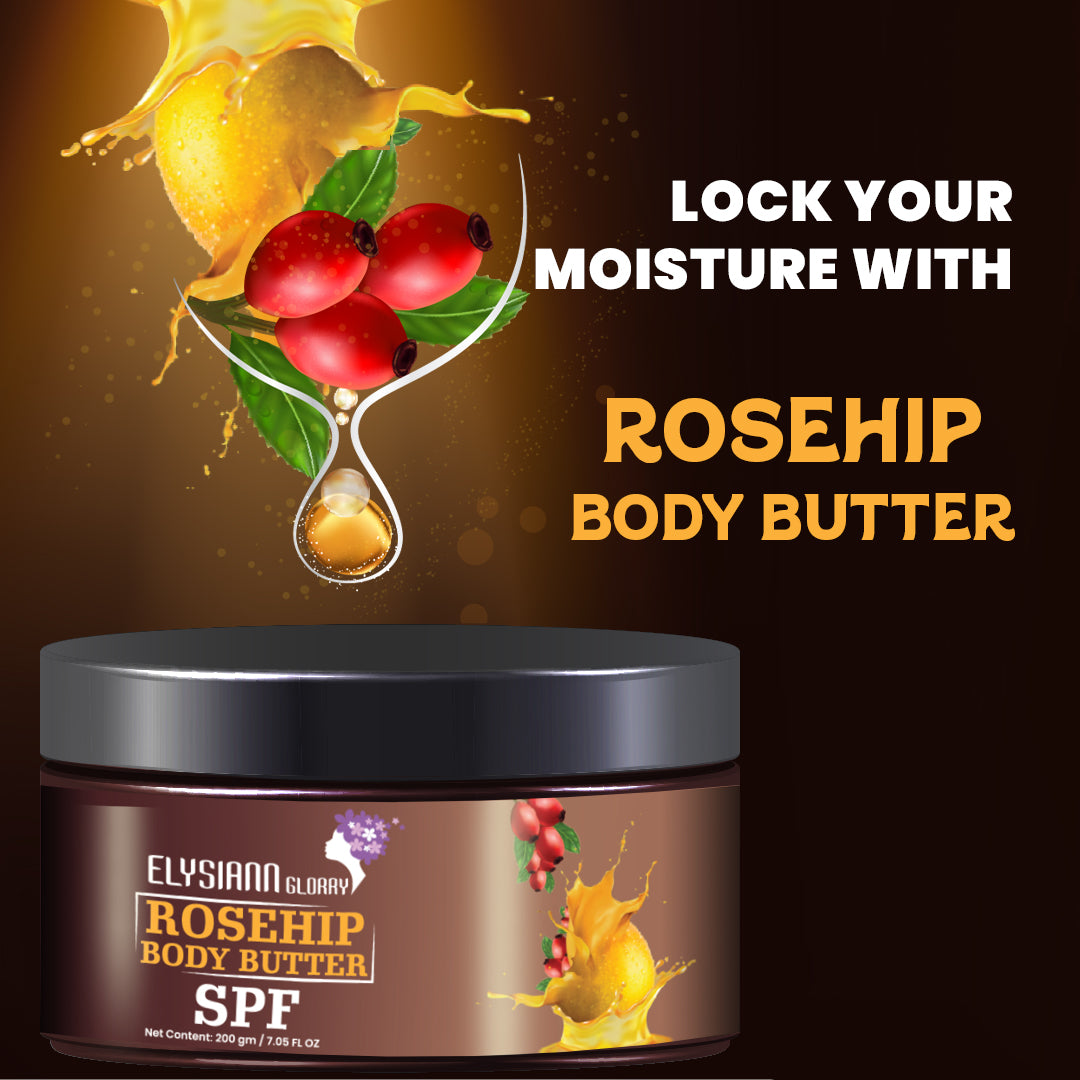 Rosehip body butter