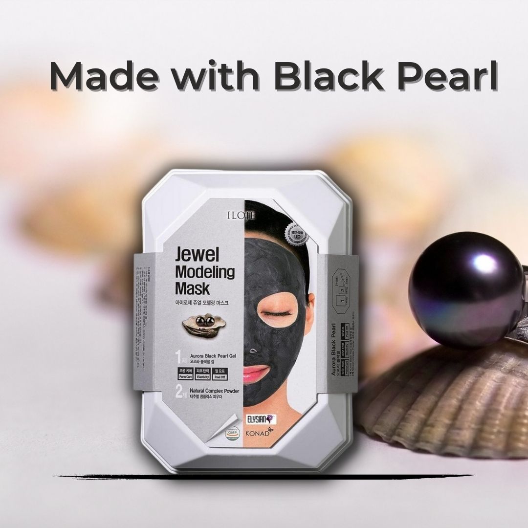 Jewel Modeling Mask (Black Pearl) - for Pore Cleansing